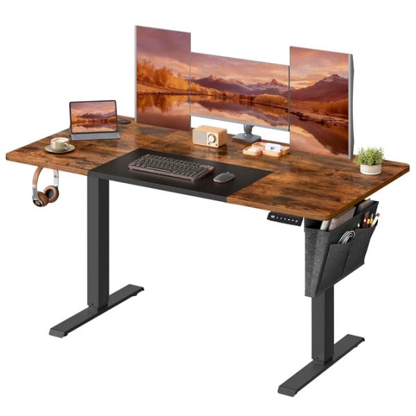 Masă de birou Songmics LSD016X01 MDF/ Brown photo 1