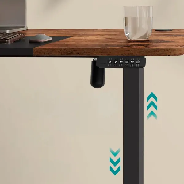 Masă de birou Songmics LSD016X01 MDF/ Brown photo 3