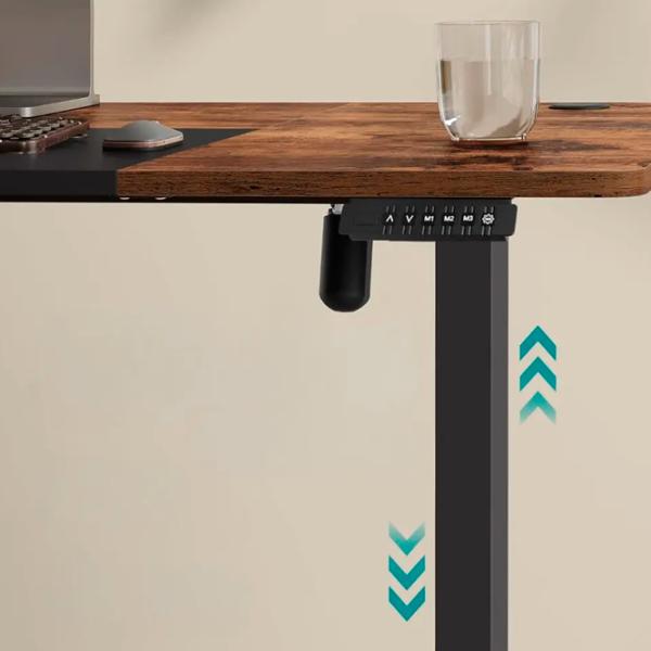 Masă de birou Songmics LSD016X01 MDF/ Brown photo 3