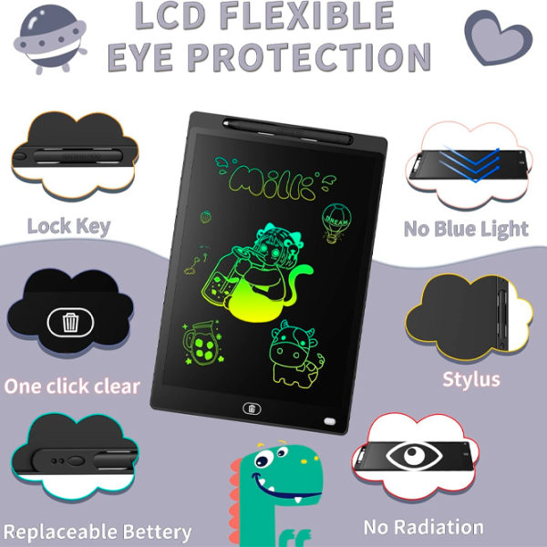 Графический планшет Fantasy LCD Writing GRAPHICTABLET2 3+ / Серый Черный photo 6