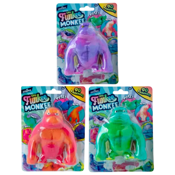 Игрушка антистресс ORB Toys Monkeys Разноцветный / 3+ photo 1