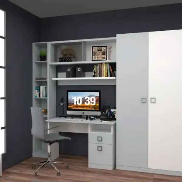 Masă de birou Ambianta Amigo PAL/ White photo 1