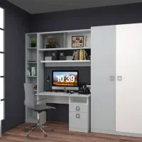 Masă de birou Ambianta Amigo PAL/ White