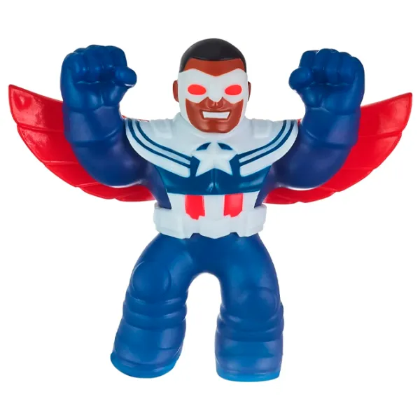 Jucărie antistres Goojitzu Moose Capitan America Sam Wilson Blue / 4+ photo 2