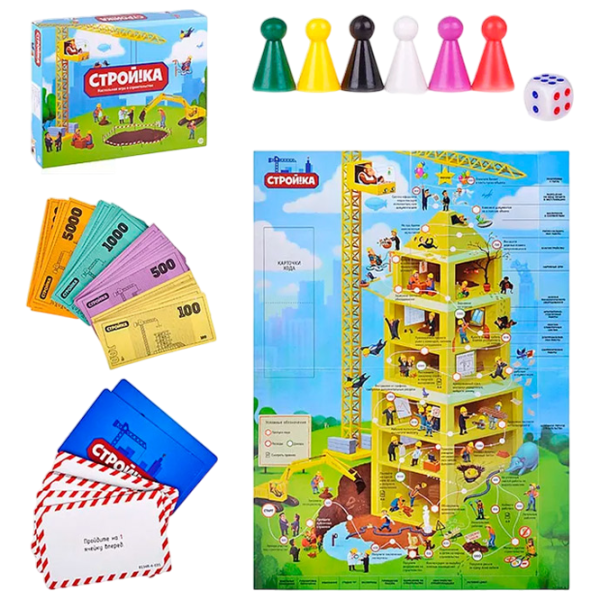 Joc de masă ChiToys Construction 12+/ Strategie photo 4