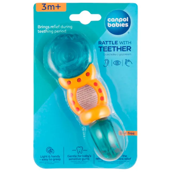 Игрушка для прорезывания зубов Canpol Babies 56/127 от 3 месяцев photo 5