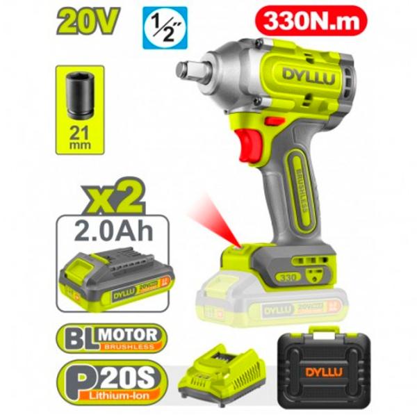 Шуруповерт DYLLU DTCD1B33 2300 об/мин photo 1