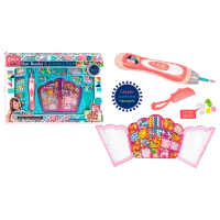 Креативный набор Lulu Hair Beader & Jewelry Box MBK-230K 5+ / Разноцветный Розовый