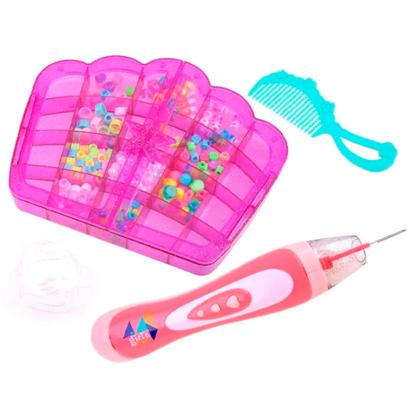 Креативный набор Lulu Hair Beader & Jewelry Box MBK-230K 5+ / Разноцветный Розовый photo 2