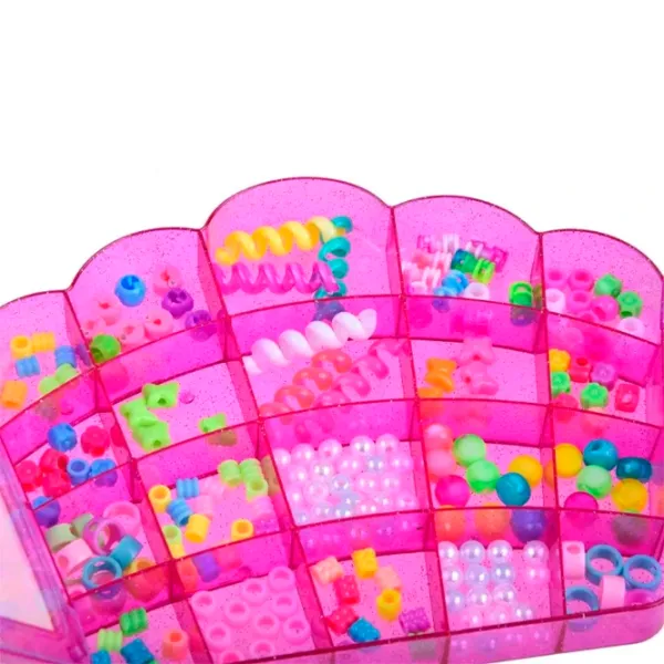 Креативный набор Lulu Hair Beader & Jewelry Box MBK-230K 5+ / Разноцветный Розовый photo 3