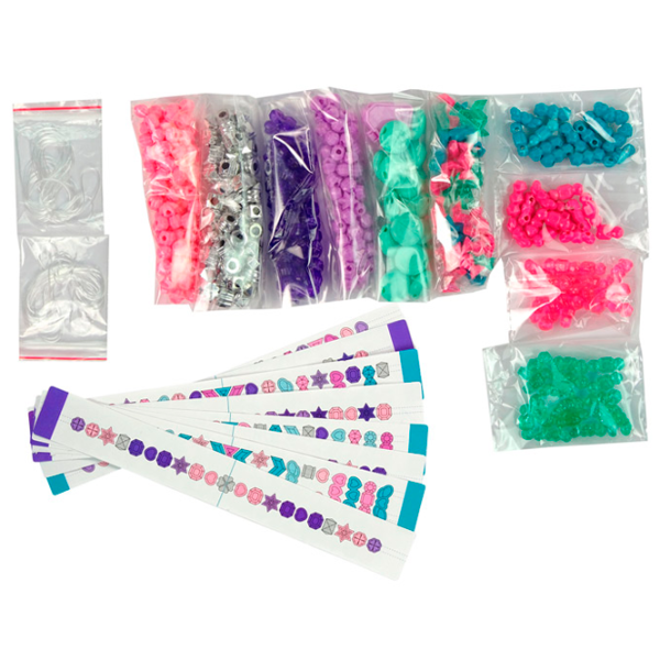 Креативный набор Lulu Girl's Creator Gem Bracelet Maker MBK-389 6+ / Разноцветный Розовый photo 2