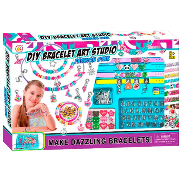 Креативный набор Lulu Fashion Star Make Dazzling Bracelets! 868-111 6+ / Разноцветный Разноцветный photo 1