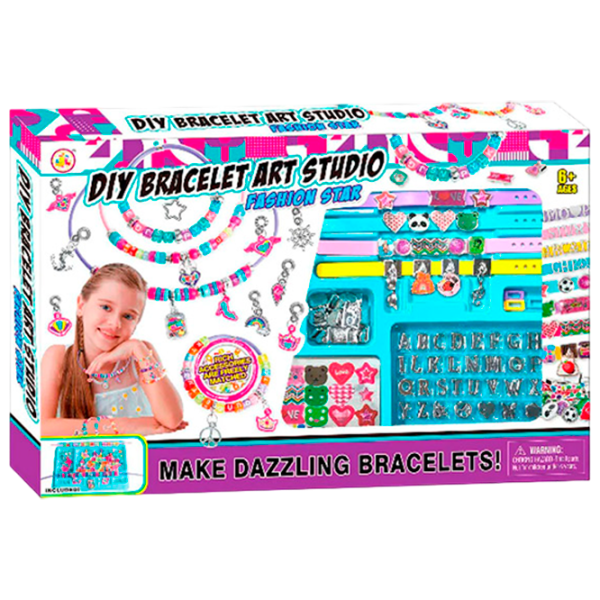 Креативный набор Lulu Fashion Star Make Dazzling Bracelets! 868-111 6+ / Разноцветный Разноцветный photo 1