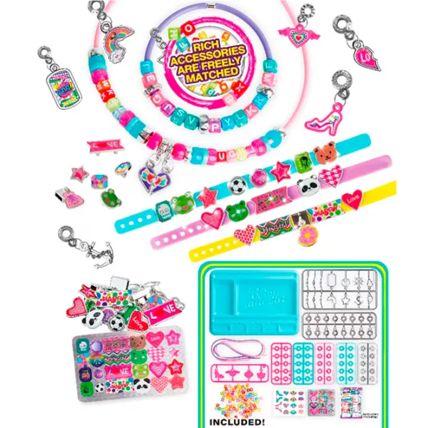 Креативный набор Lulu Fashion Star Make Dazzling Bracelets! 868-111 6+ / Разноцветный Разноцветный photo 2