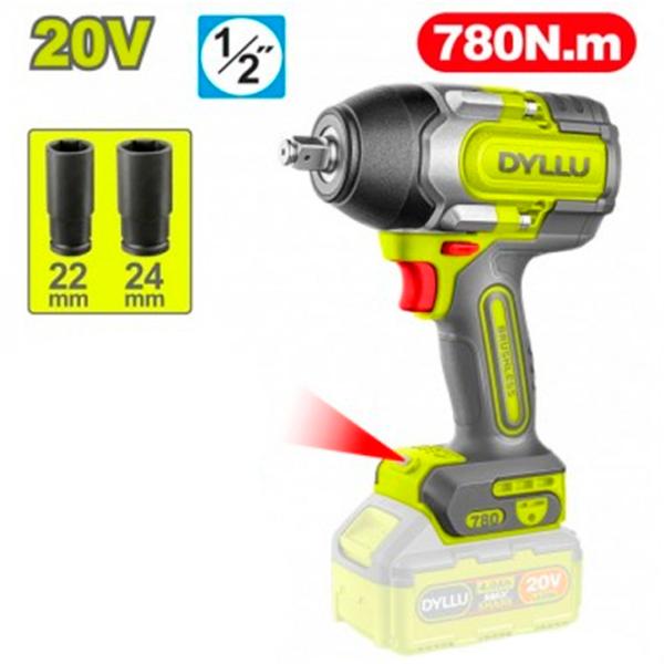 Дрель-шуруповерт DYLLU DTCD1B78 2400 об/мин photo 4