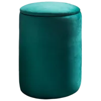 Пуф Ambianta 2819044 Зеленый / Ткань 