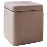 Fotoliu moale Ambianta 2819081 Beige / Stofă 