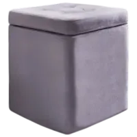 Пуф Ambianta 2819082 Серый / Ткань 