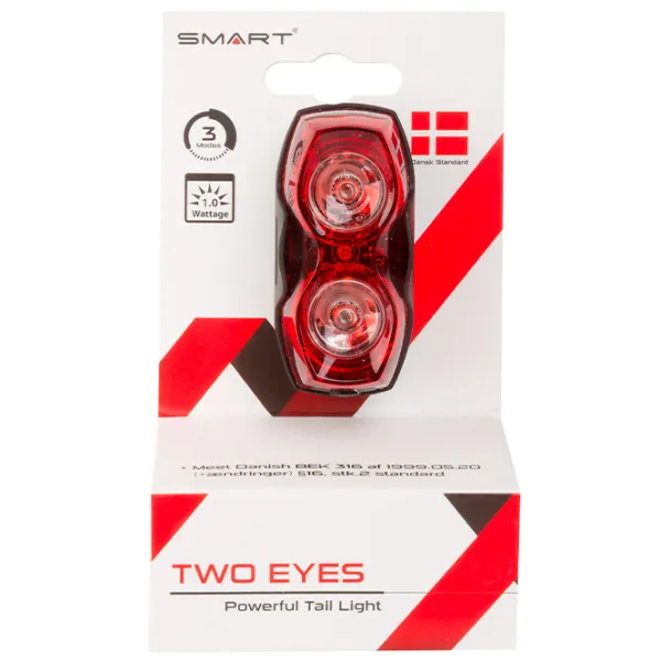 Lumini de bicicletă Messingschlager SMART Two Eyes Black photo 4