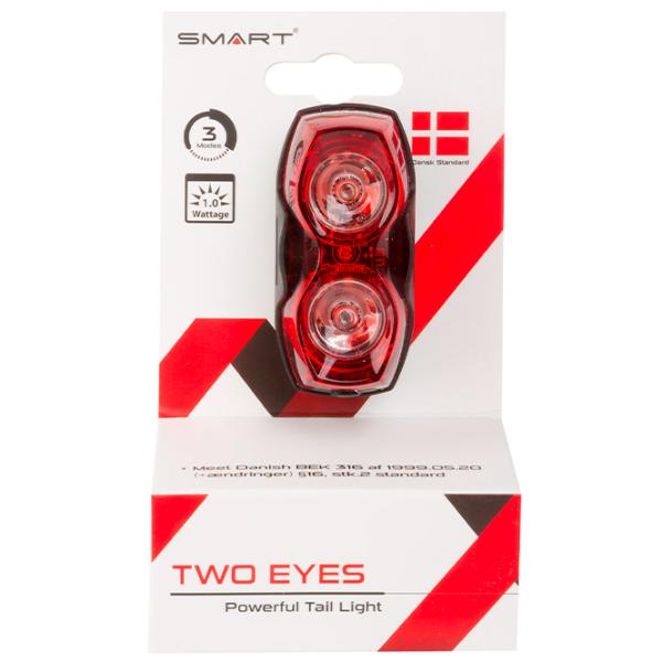 Lumini de bicicletă Messingschlager SMART Two Eyes Black photo 4