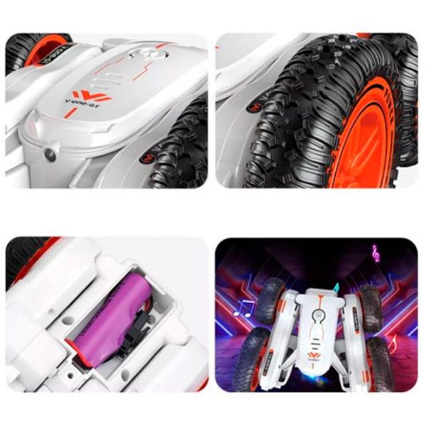 Mașină Optmarket 201099574   / 2.4 GHz / Black White photo 8