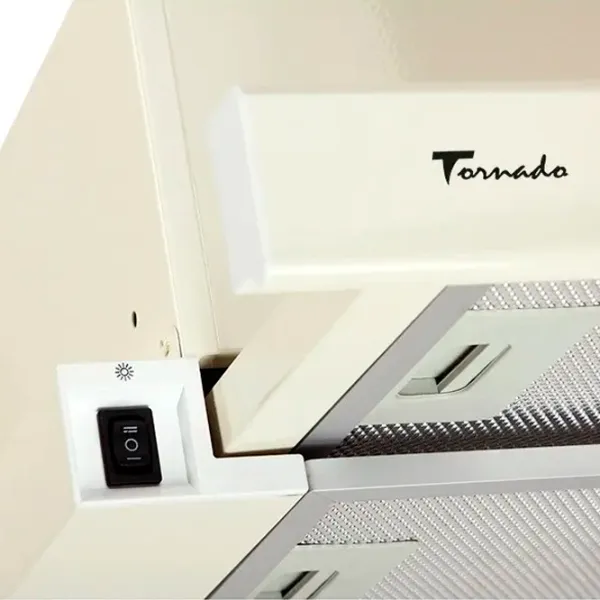Вытяжка Tornado Storm 1200 Встраиваемая/ Бежевый/ Серый photo 3 Вытяжка Tornado Storm 1200 Встраиваемая/ Бежевый/ Серый photo 3