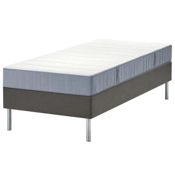 Pat Ikea Lyngor/Vesteroy/Bjorli 90 x 200 cm / Masiv / Dark Gray photo 1