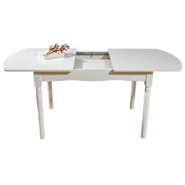 Masă de bucătărie extensibilă Mobicasa ST 37 Lemn/ White photo 5 Masă de bucătărie extensibilă Mobicasa ST 37 Lemn/ White photo 5