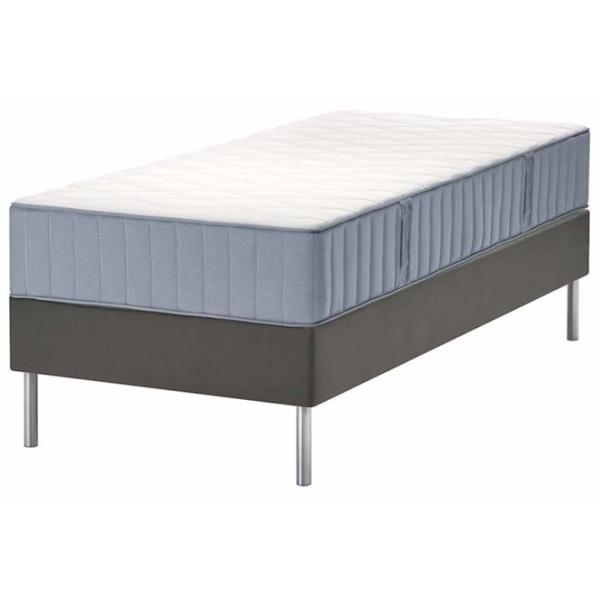 Pat Ikea Lyngor/Vesteroy/Bjorli 90 x 200 cm / Masiv / Dark Gray photo 1