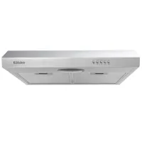 Hotă Backer SLIM 601M IX Plată/ Inox/ Gray photo 2
