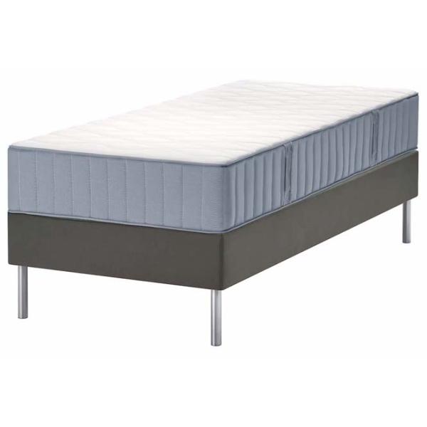 Pat Ikea Lyngor/Vesteroy/Bjorli 90 x 200 cm / Masiv / Dark Gray photo 1