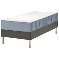 Pat Ikea Lyngor/Vesteroy/Bjorli 90 x 200 cm / Masiv / Dark Gray