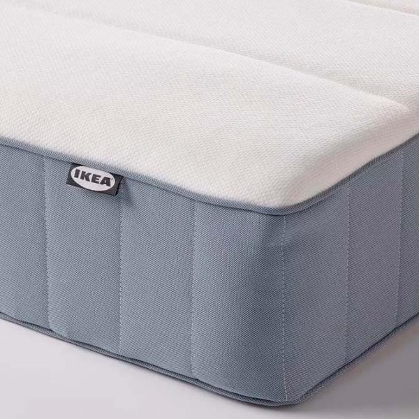 Кровать Ikea Lyngor/Vesteroy/Bjorli 90 x 200 см / Массив / Тёмно-серый photo 7