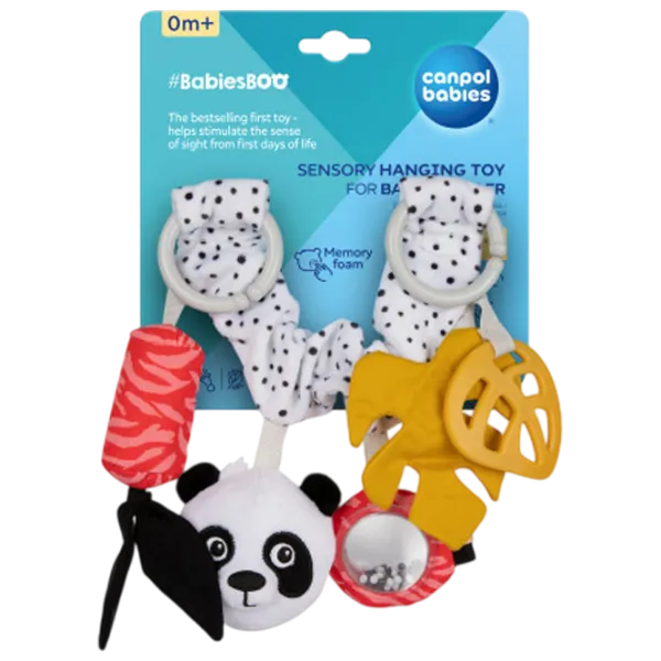 Jucărie pentru cărucior BabiesBoo Canpol 68/085 Poliester / Multicolor photo 8