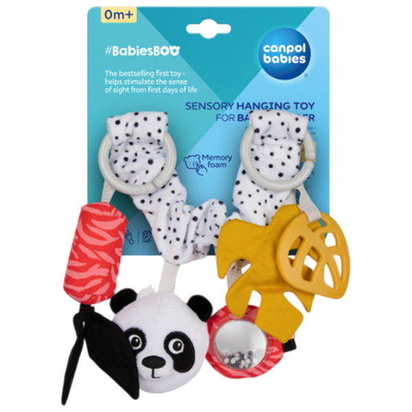 Jucărie pentru cărucior BabiesBoo Canpol 68/085 Poliester / Multicolor photo 8