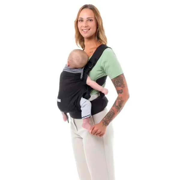 Marsupiu pentru copii Chicco Skin Fit (CT.222319) 9 kg / Black photo 2