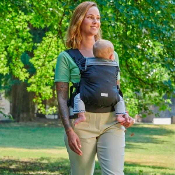 Marsupiu pentru copii Chicco Skin Fit (CT.222319) 9 kg / Black photo 3