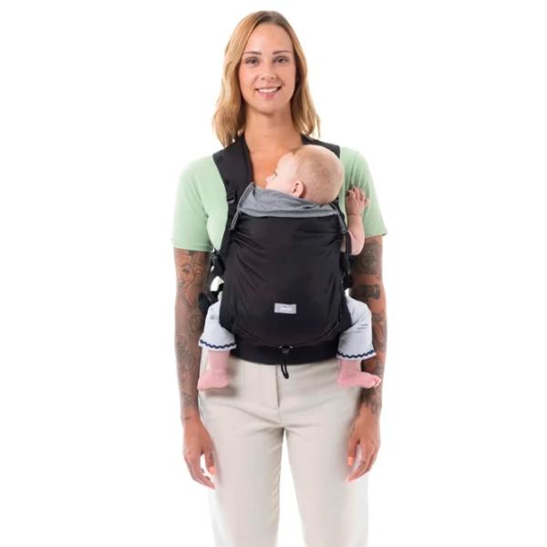 Marsupiu pentru copii Chicco Skin Fit (CT.222319) 9 kg / Black photo 4