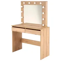Masă de toaletă Halmar Hollywood PAL melaminat / Artisan Oak