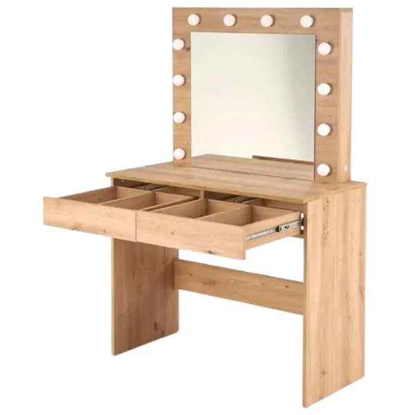Masă de toaletă Halmar Hollywood PAL melaminat / Artisan Oak photo 3