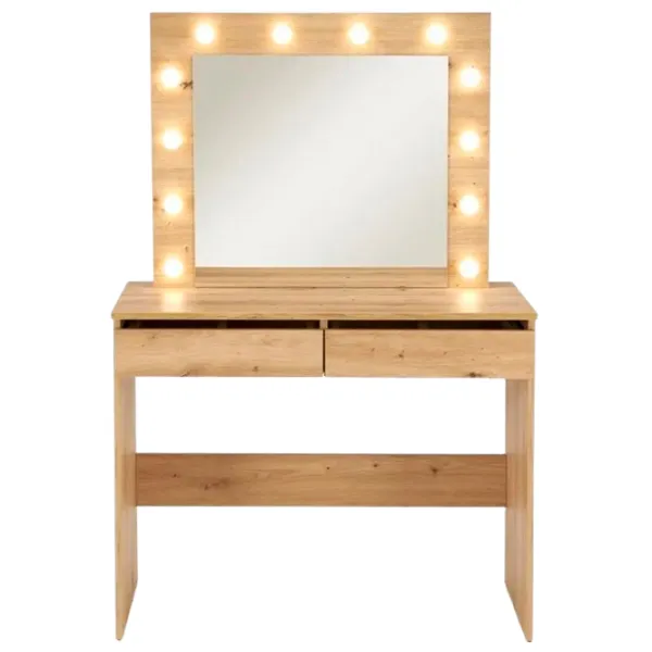 Masă de toaletă Halmar Hollywood PAL melaminat / Artisan Oak photo 5