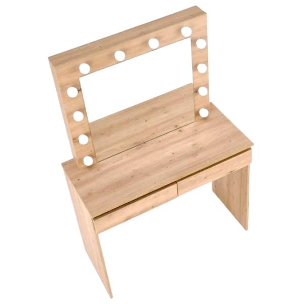 Masă de toaletă Halmar Hollywood PAL melaminat / Artisan Oak photo 6
