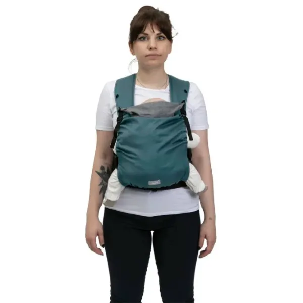 Marsupiu pentru copii Chicco Skin Fit (CT.222320) 9 kg / Green photo 2