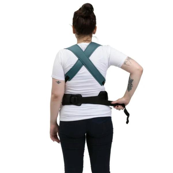 Marsupiu pentru copii Chicco Skin Fit (CT.222320) 9 kg / Green photo 3