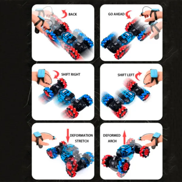 Mașină Optmarket 200605494   / 2.4 GHz / Black Multicolor photo 6