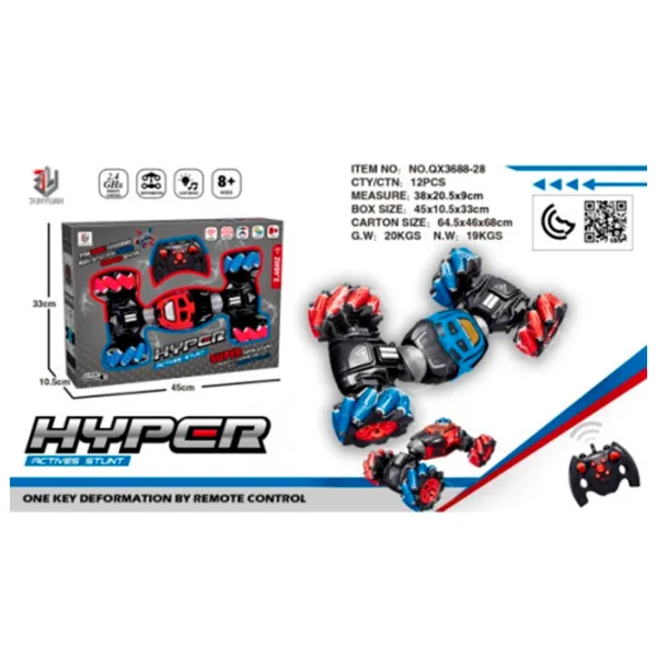 Mașină Optmarket 200605494   / 2.4 GHz / Black Multicolor photo 7