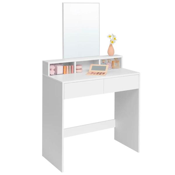 Туалетный столик Vasagle RDT113W01 ДСП меламин / White photo 1