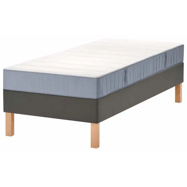 Pat Ikea Lyngor/Vesteroy/Bjorli 90 x 200 cm / Masiv / Dark Gray photo 1