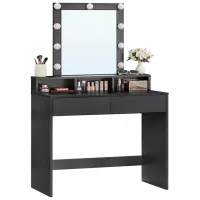 Masă de toaletă Vasagle RDT114T16 MDF / Black