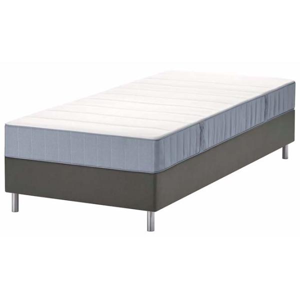 Pat Ikea Lyngor/Vesteroy/Bjorli 90 x 200 cm / Masiv / Dark Gray photo 1